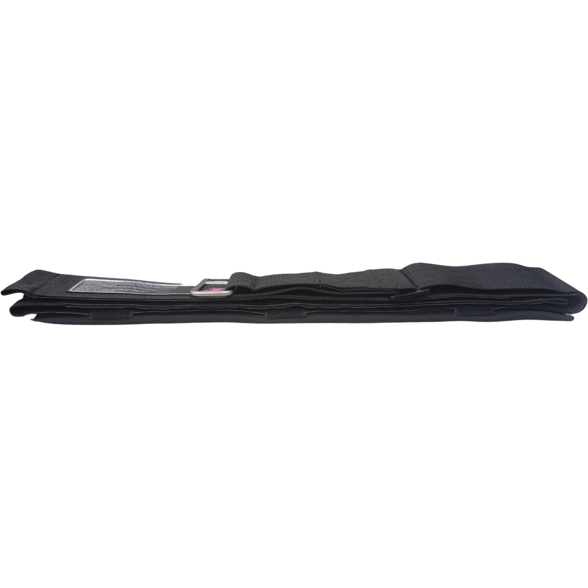 2027 Raptor Double Locking Kneeboard Strap Black — locking hardware detail