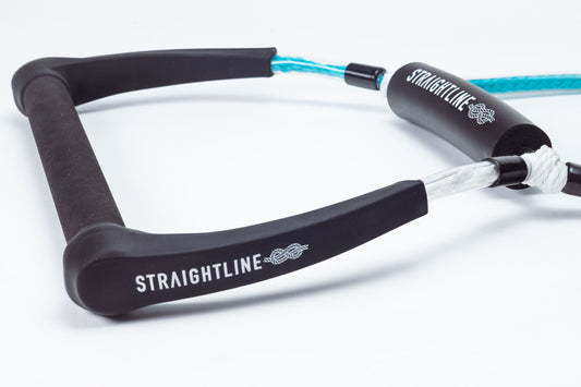 2027 Straightline Elevate 13in Long V Slalom Ski Handle — silicon tubing and endcap detail