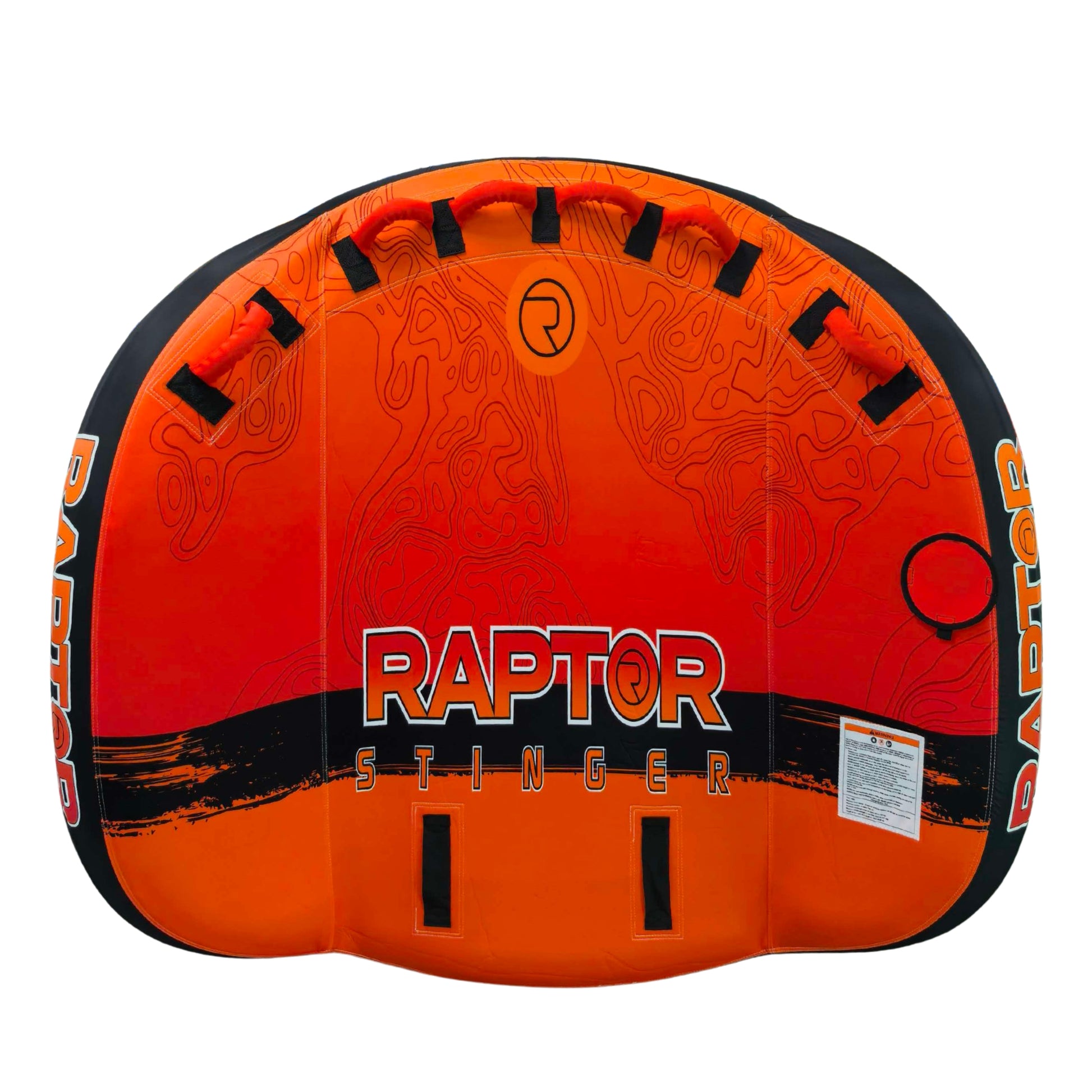 2027 Raptor Stinger Towable Tube yellow — front view