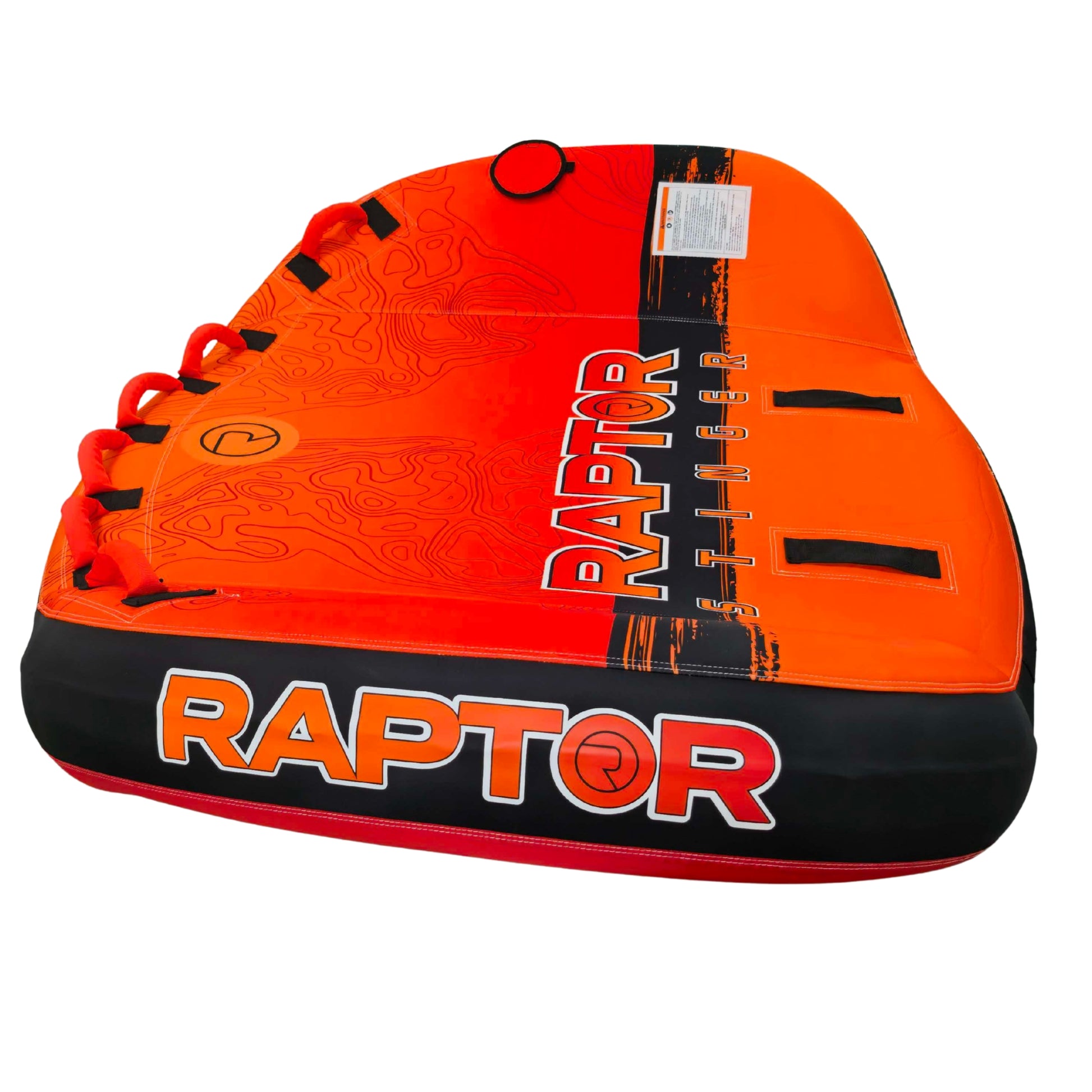 2027 Raptor Stinger Towable Tube yellow — side profile