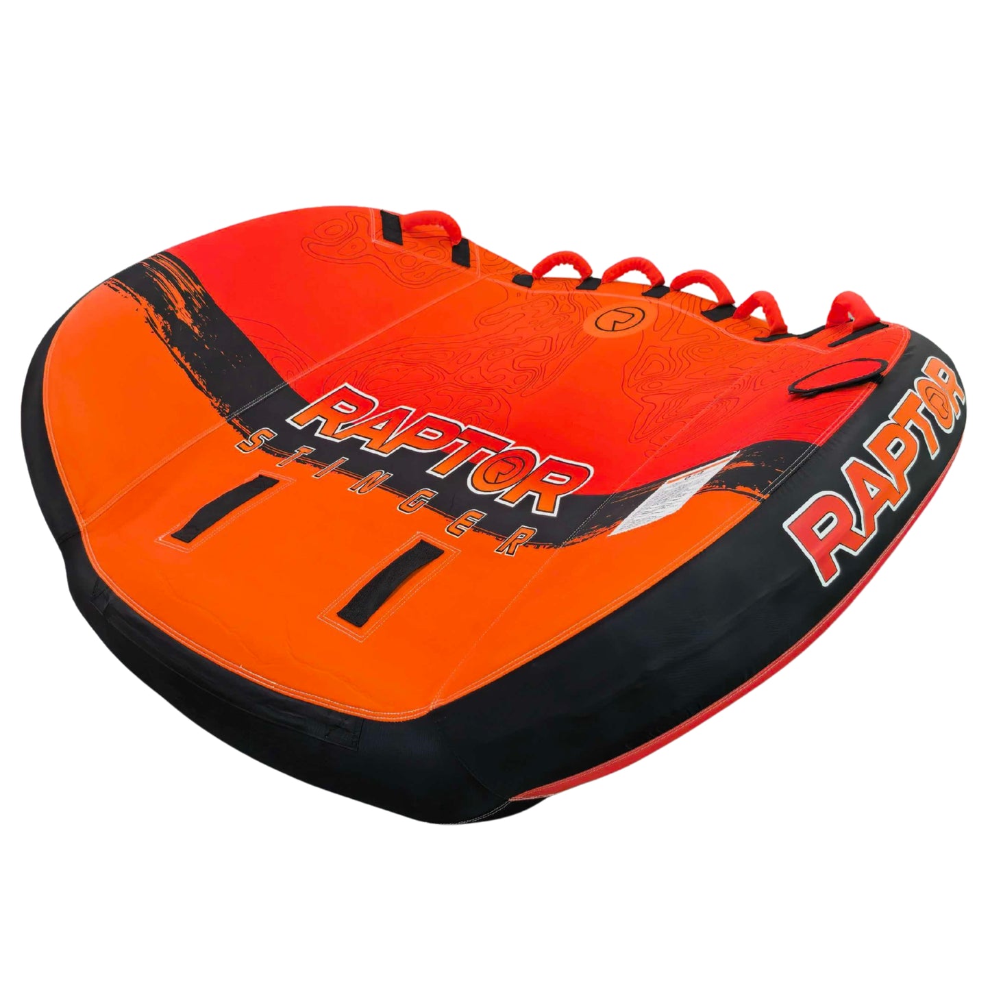 2027 Raptor Stinger Towable Tube yellow — angle view