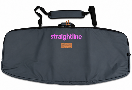 2027 Straightline Padded Kneeboard Bag Pink — full bag