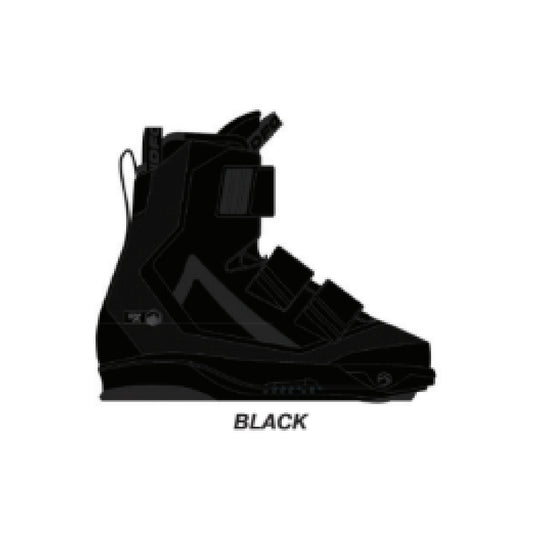 2027 Liquid Force Hook 6X Wakeboard Bindings Black