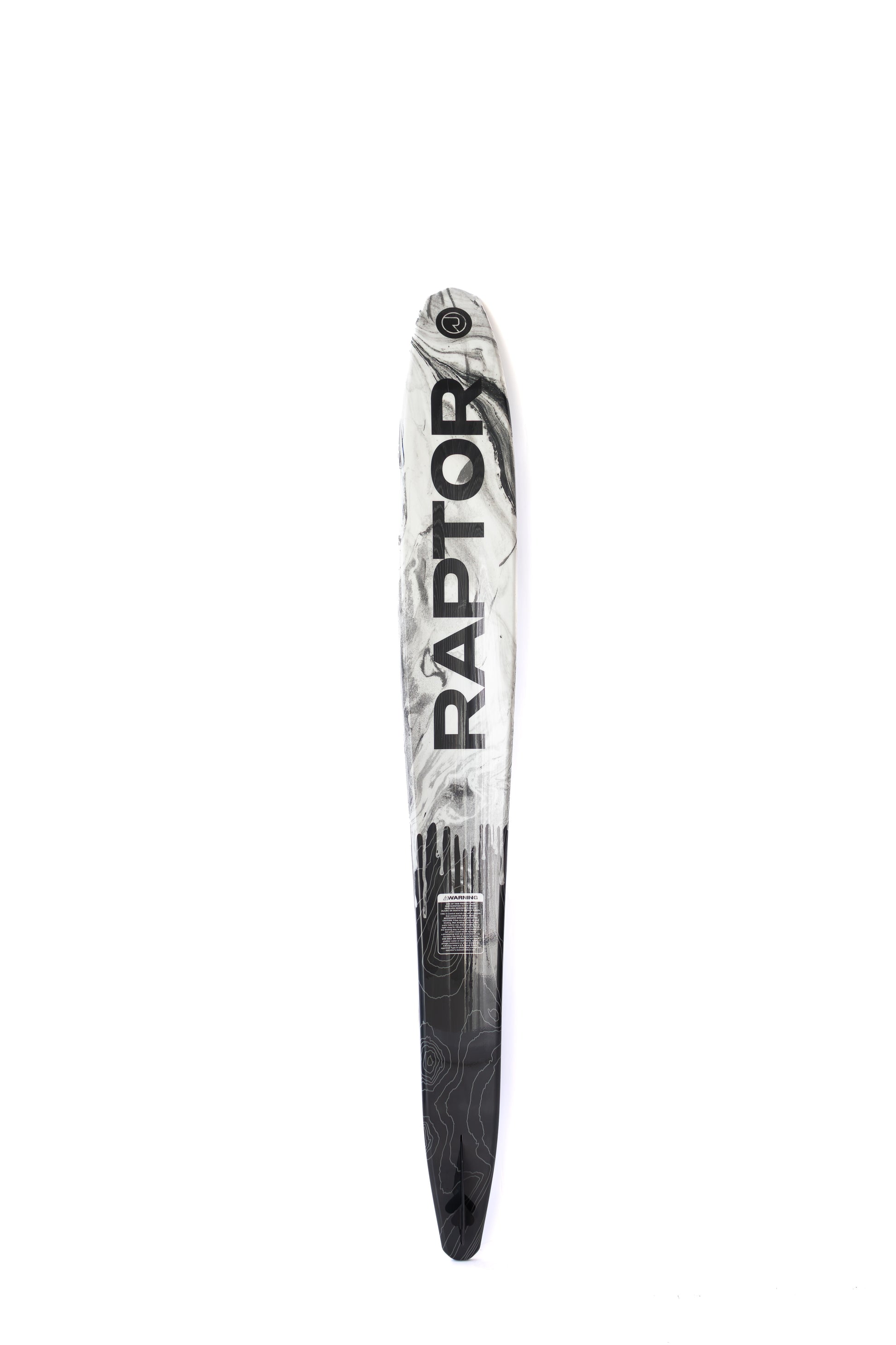 2027 Raptor Gravity Slalom Ski White — base view
