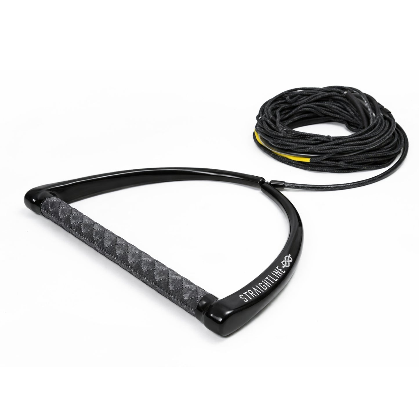 2027 Straightline Apex Wakeboard Rope Package Black — handle and mainline