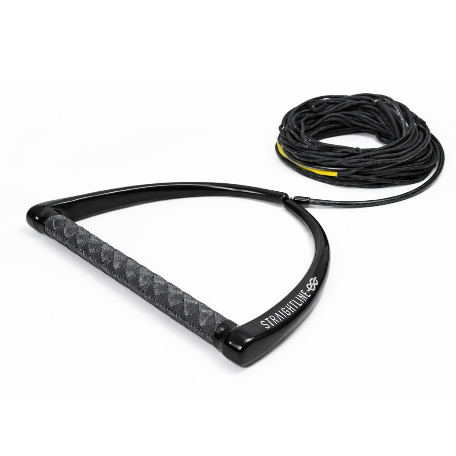 2027 Straightline Apex Wakeboard Rope Package Black — handle and mainline