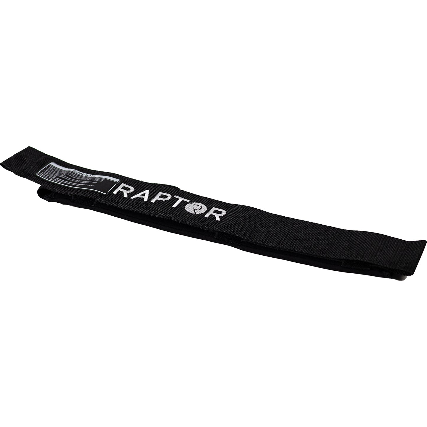 2027 Raptor Double Locking Kneeboard Strap Black — full strap