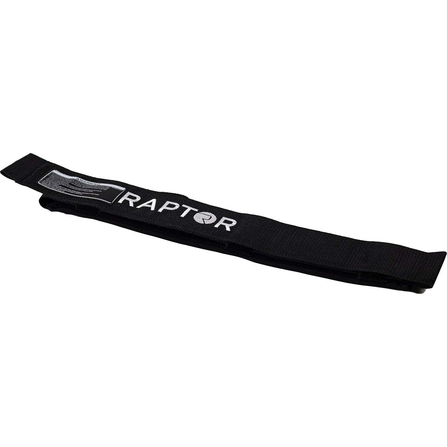 2027 Raptor Double Locking Kneeboard Strap Black — full strap