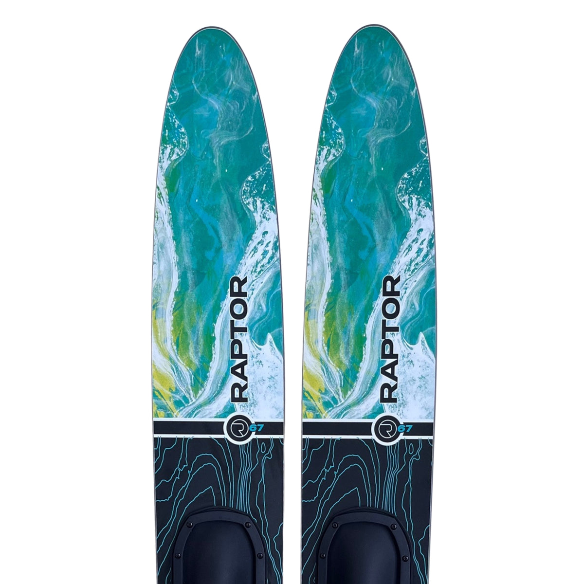 2027 Raptor Ignite Combo Water Skis — tip detail