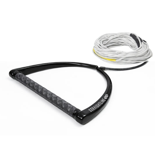 2027 Straightline Apex Wakeboard Rope Package White — handle and mainline