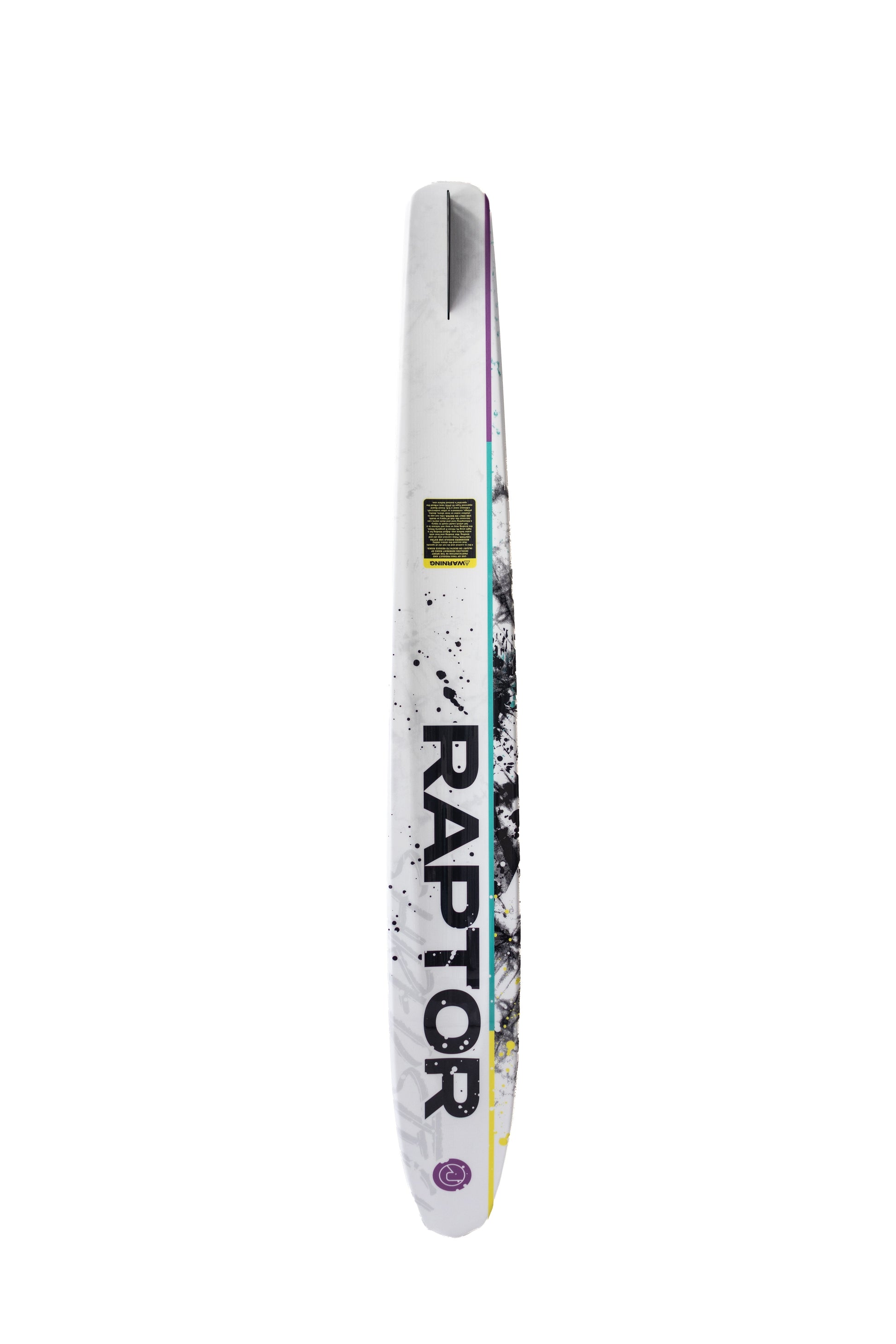 2027 Raptor Shredstick Slalom Ski White — base view