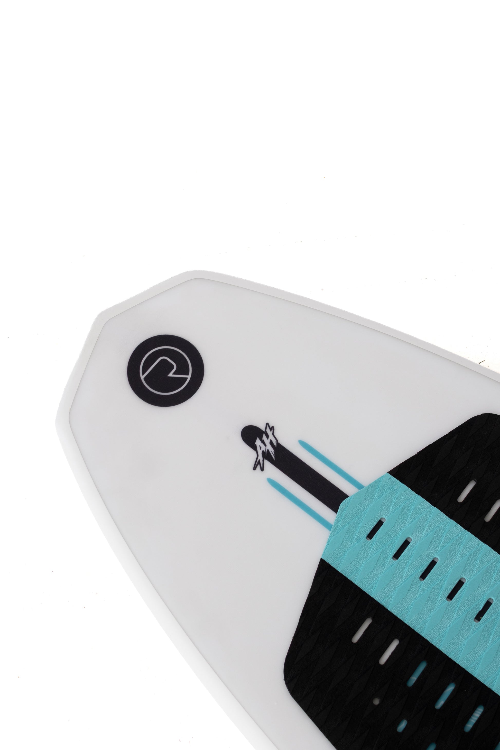 2027 Raptor After Hours Wakesurfer Teal — nose detail