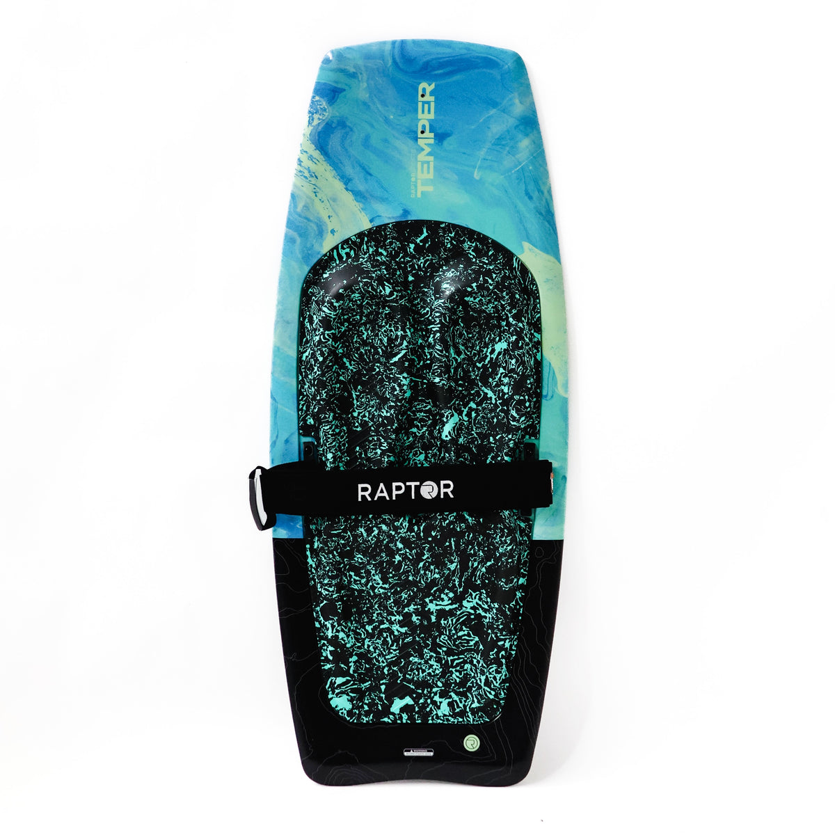 2027 Raptor Temper Kneeboard Blue — deck and kneepad