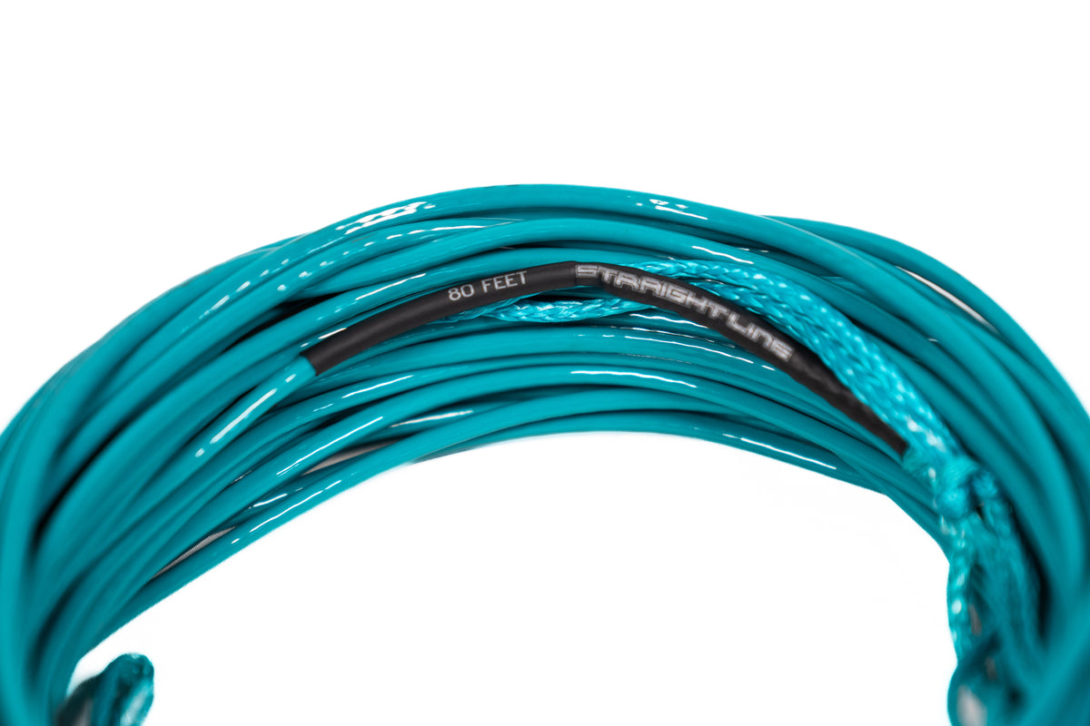 2027 Straightline Barefoot Thermal Line Teal — coating detail