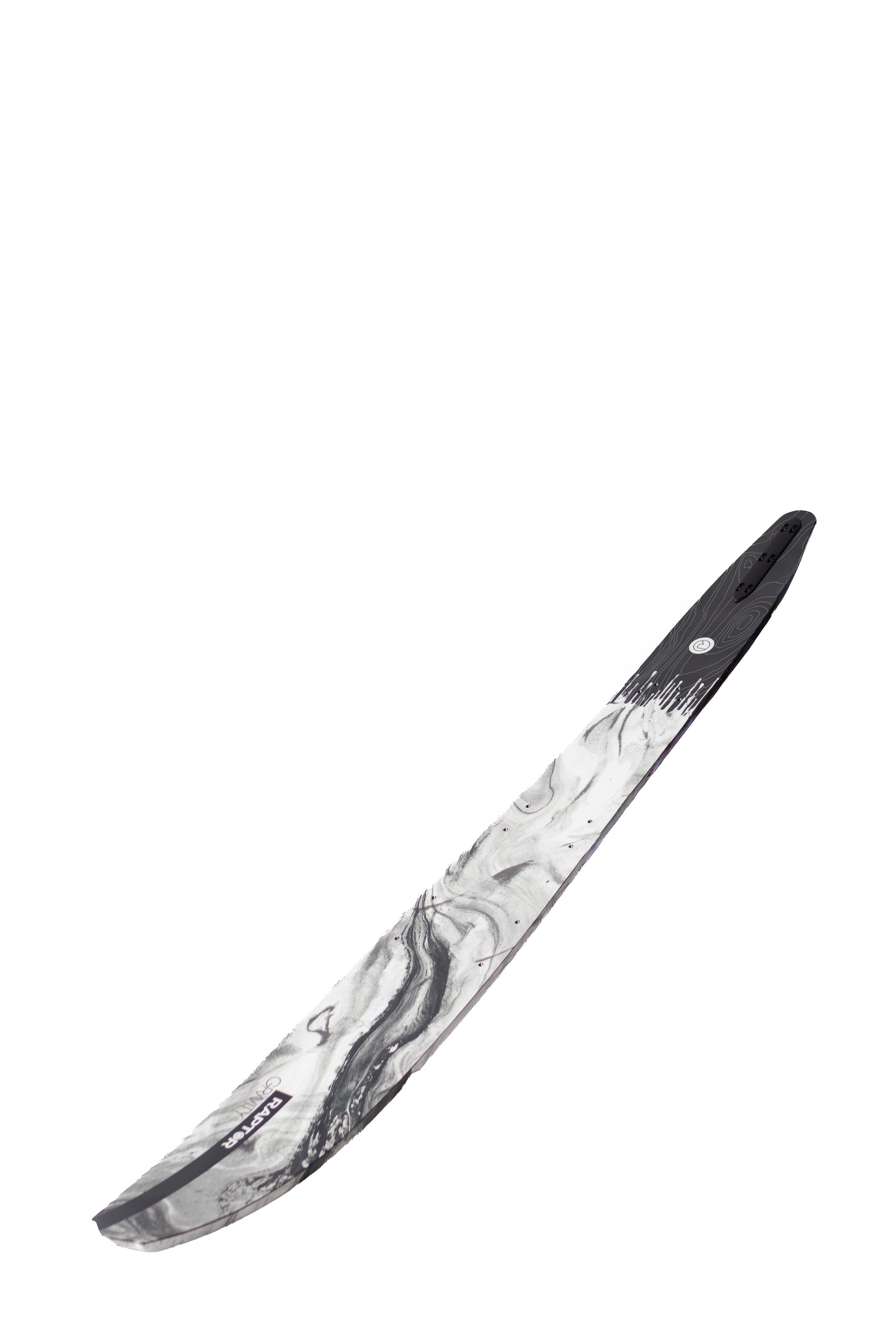 2027 Raptor Gravity Slalom Ski White — angle