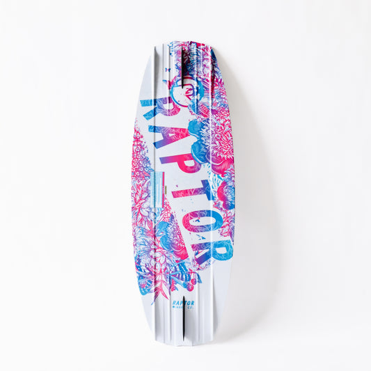 2027 Raptor Sunrise 124 Wakeboard Package — base and fins