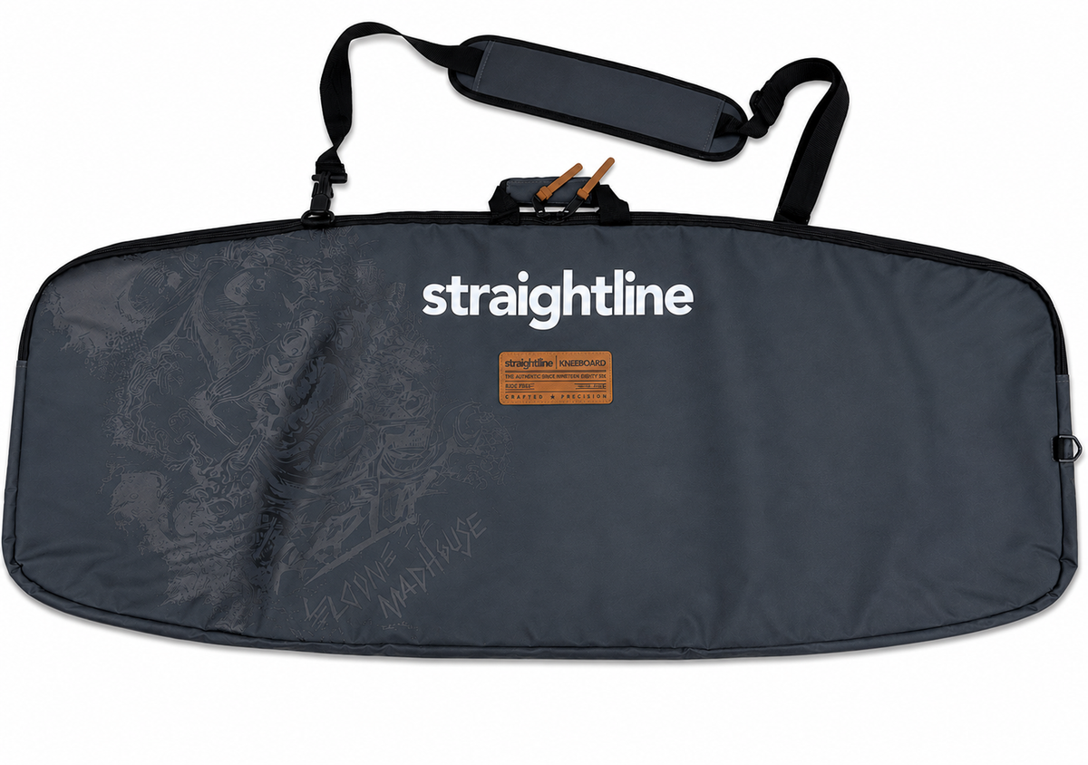 2027 Straightline Padded Kneeboard Bag Madhouse print — full bag