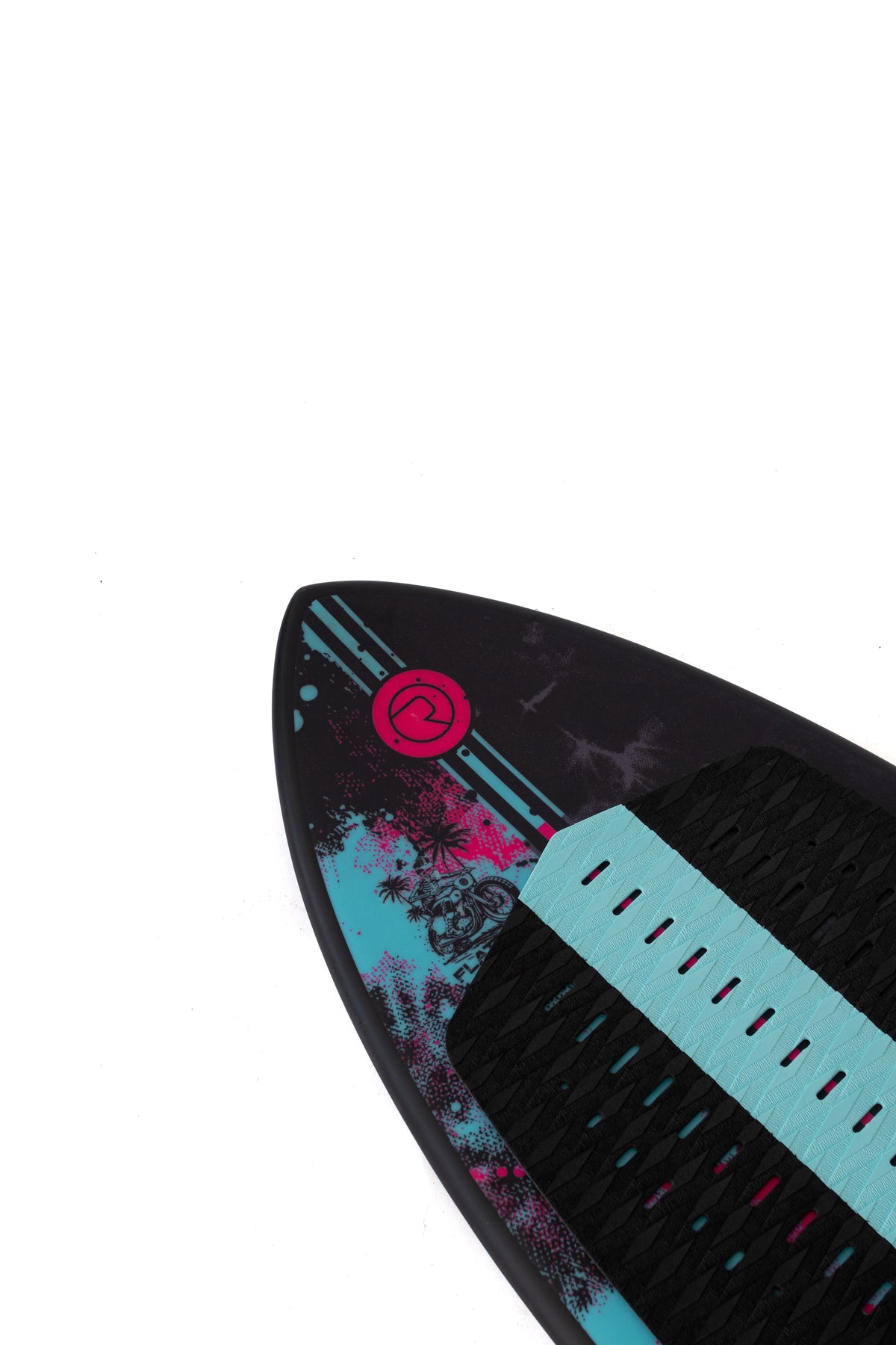 2027 Raptor Flat Track Skim Wakesurfer Black — nose detail