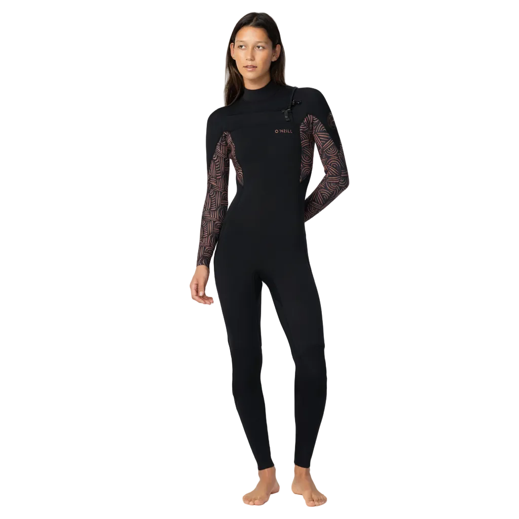 Women's Bahia 4/3mm Steamer Chest Zip - Terra Weave welcome boardstore 3