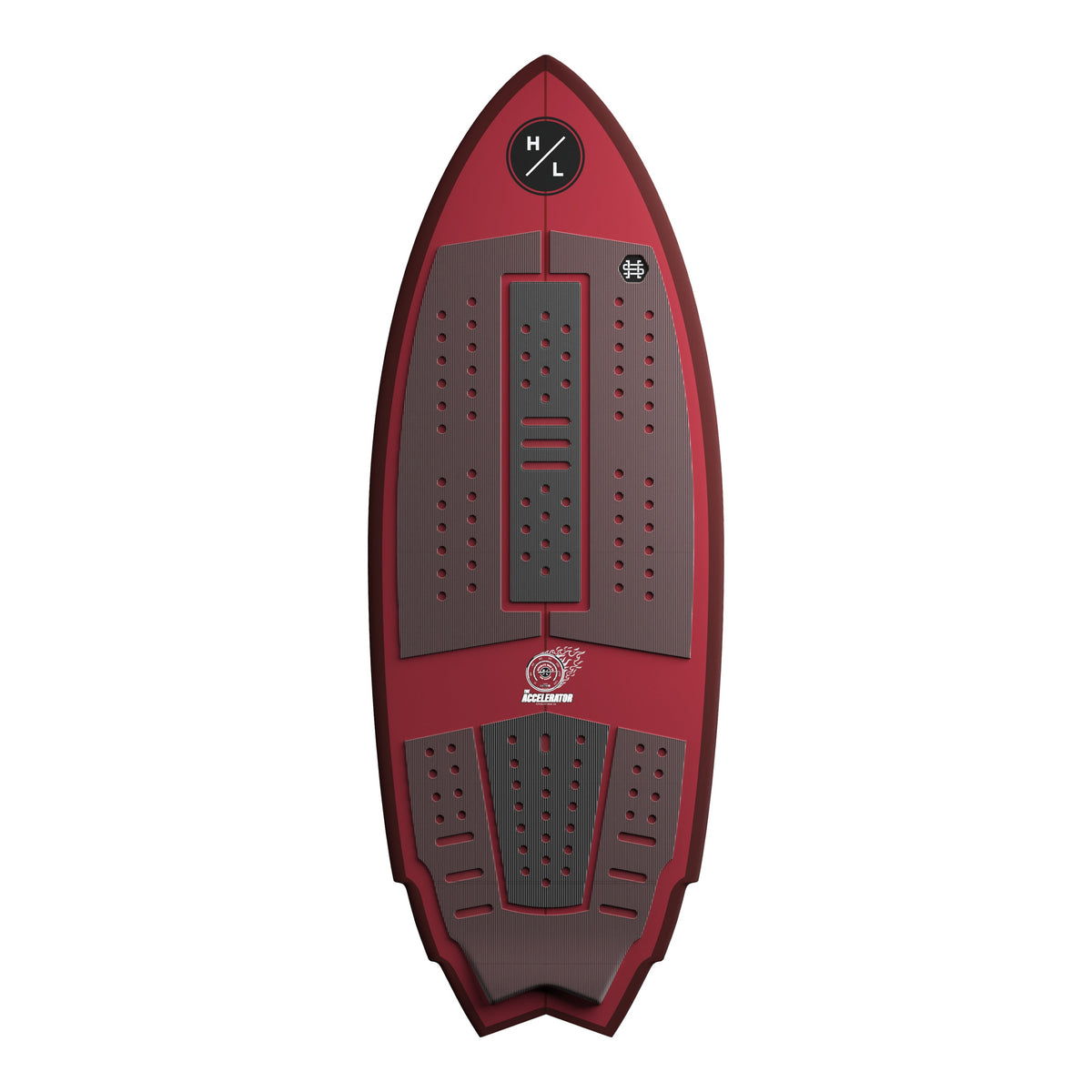 2027 Hyperlite Accelerator Wakesurfer — topsheet graphic
