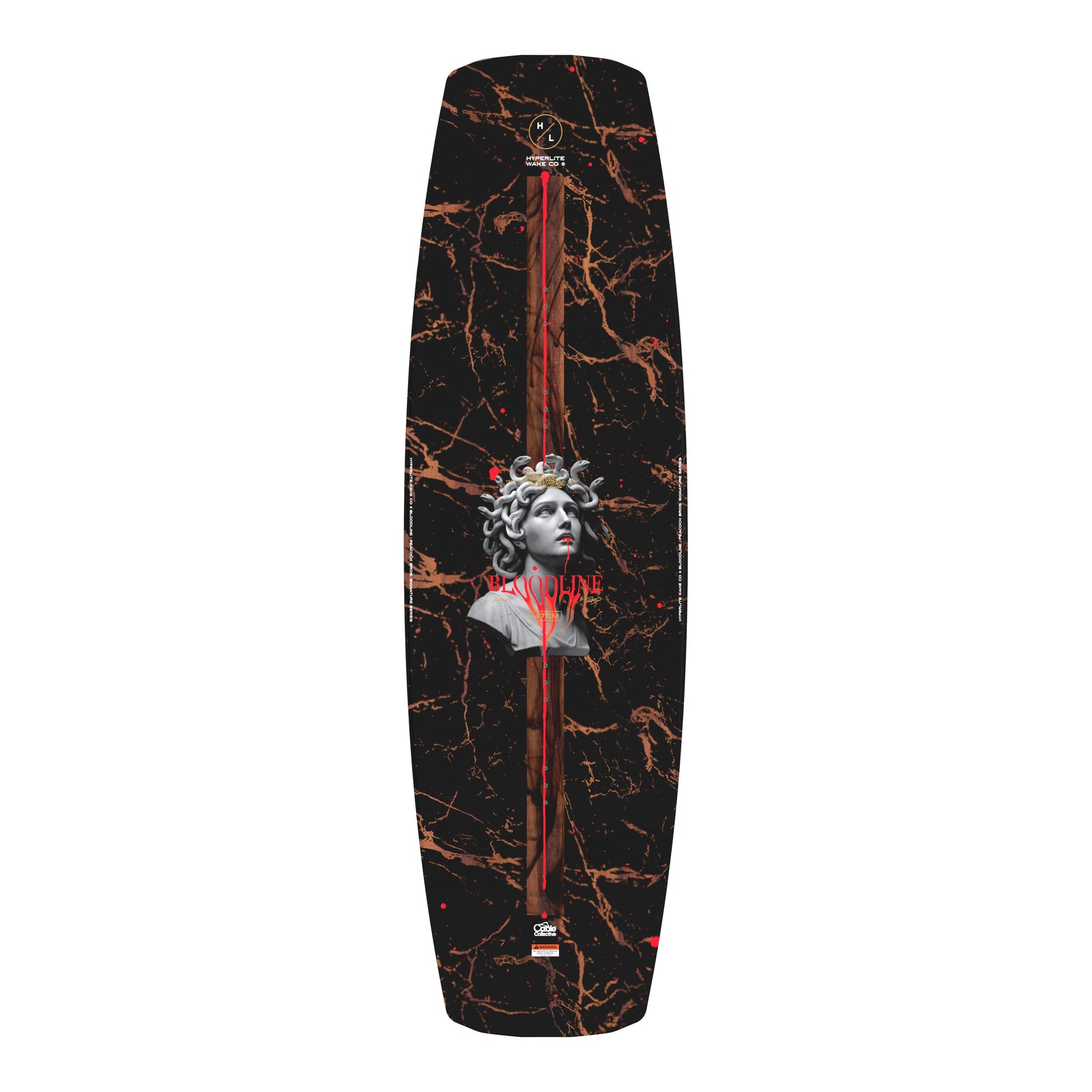 2027 Hyperlite Bloodline Wakeboard — topsheet graphic
