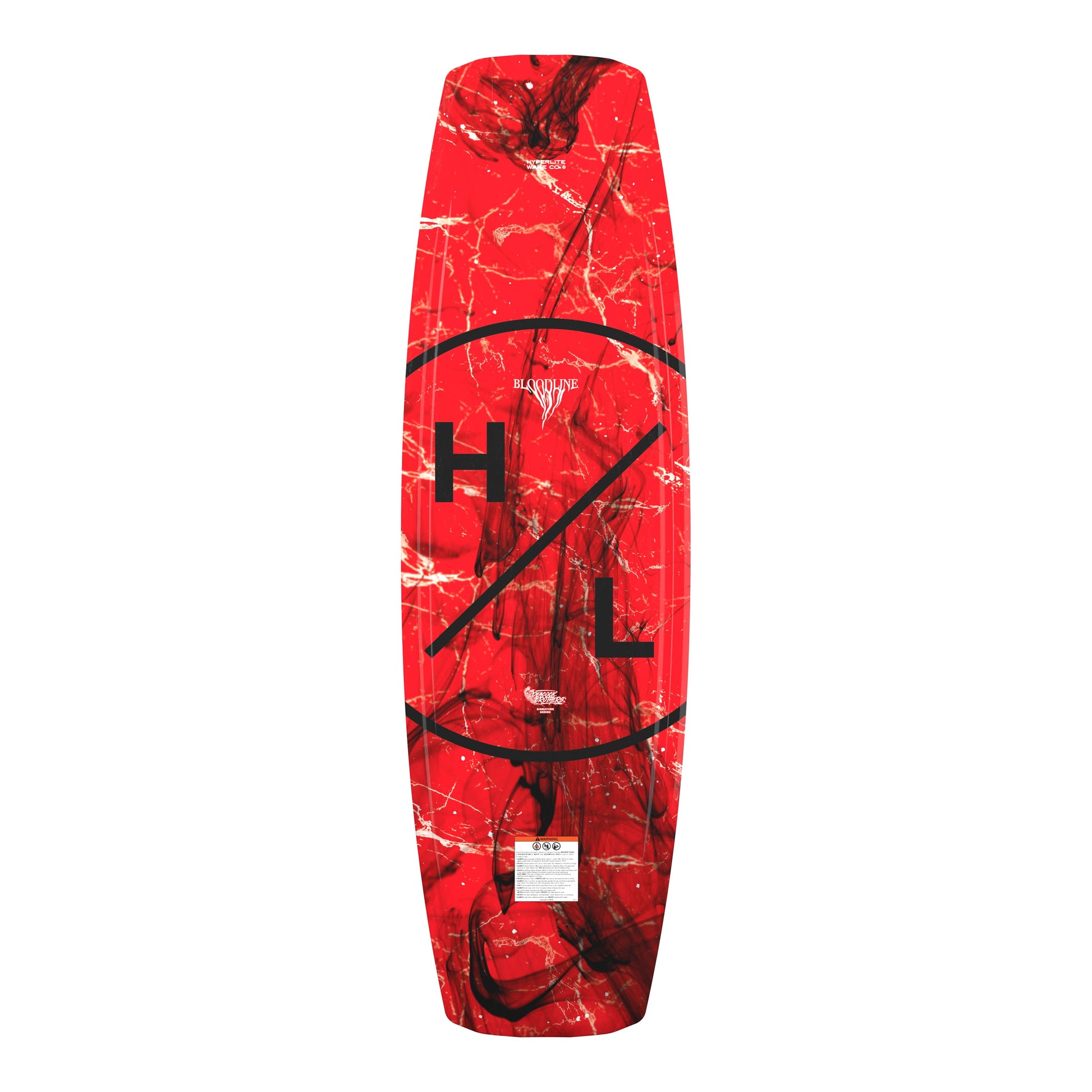 2027 Hyperlite Bloodline Wakeboard — base and channels