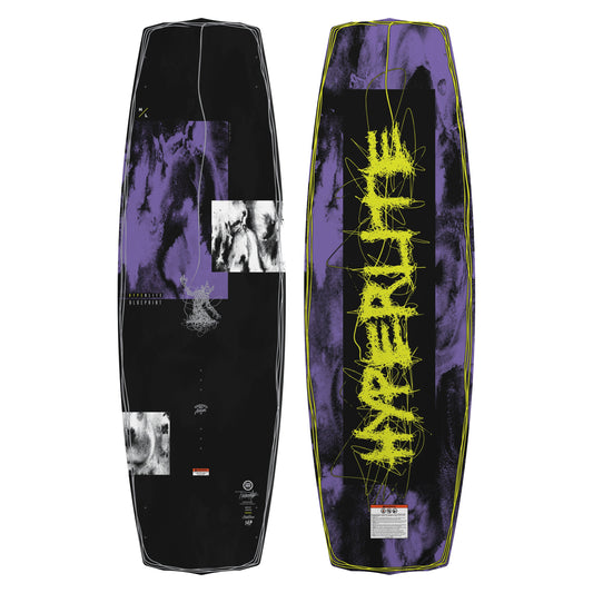 2027 Hyperlite Blueprint Wakeboard — topsheet and base