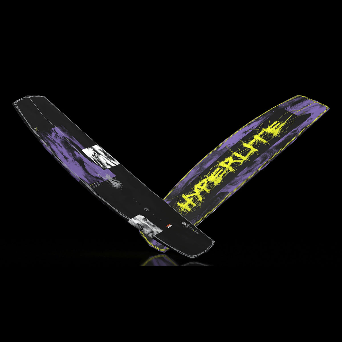 2027 Hyperlite Blueprint Wakeboard — angled topsheet and base