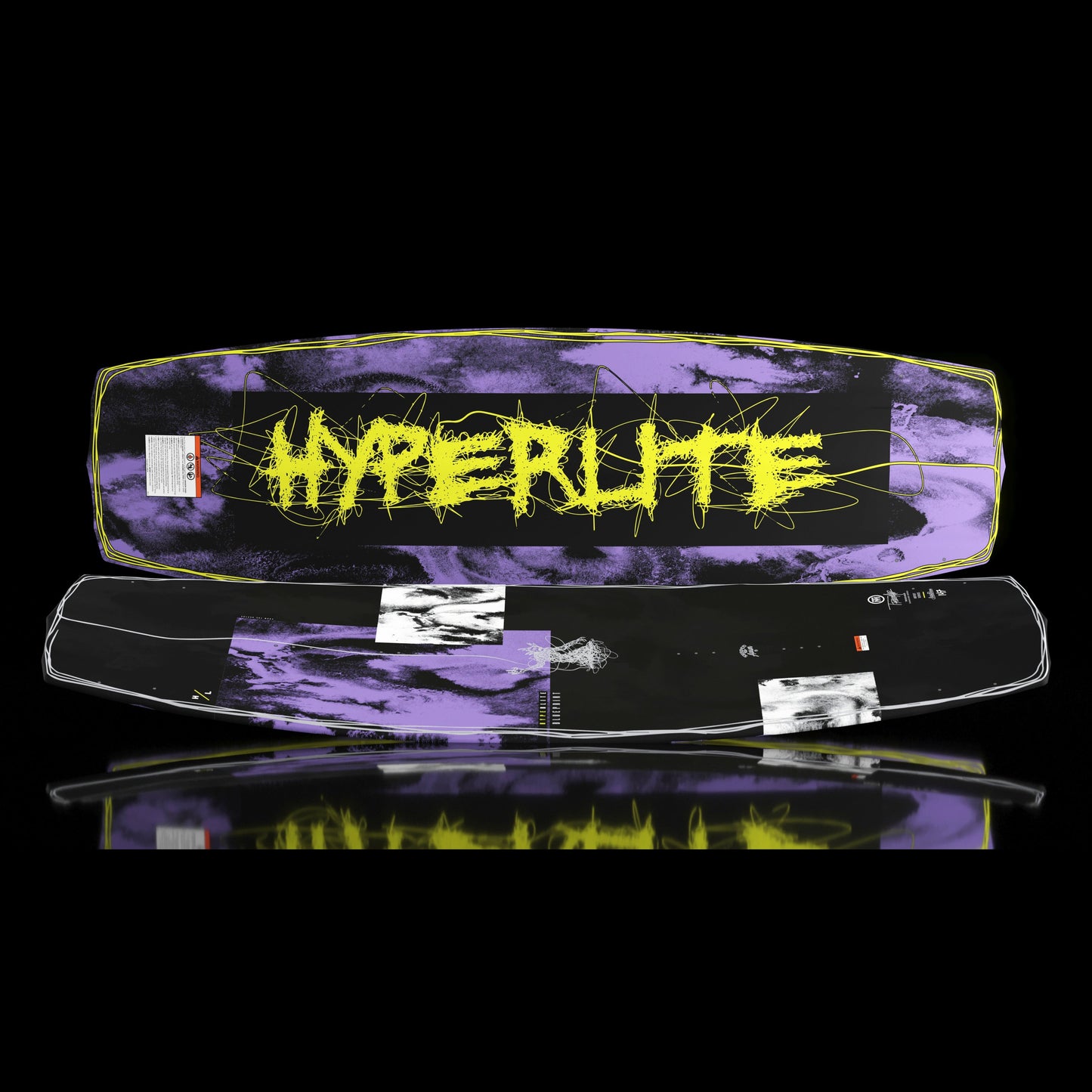 2027 Hyperlite Blueprint Wakeboard — profile showing the deep spine