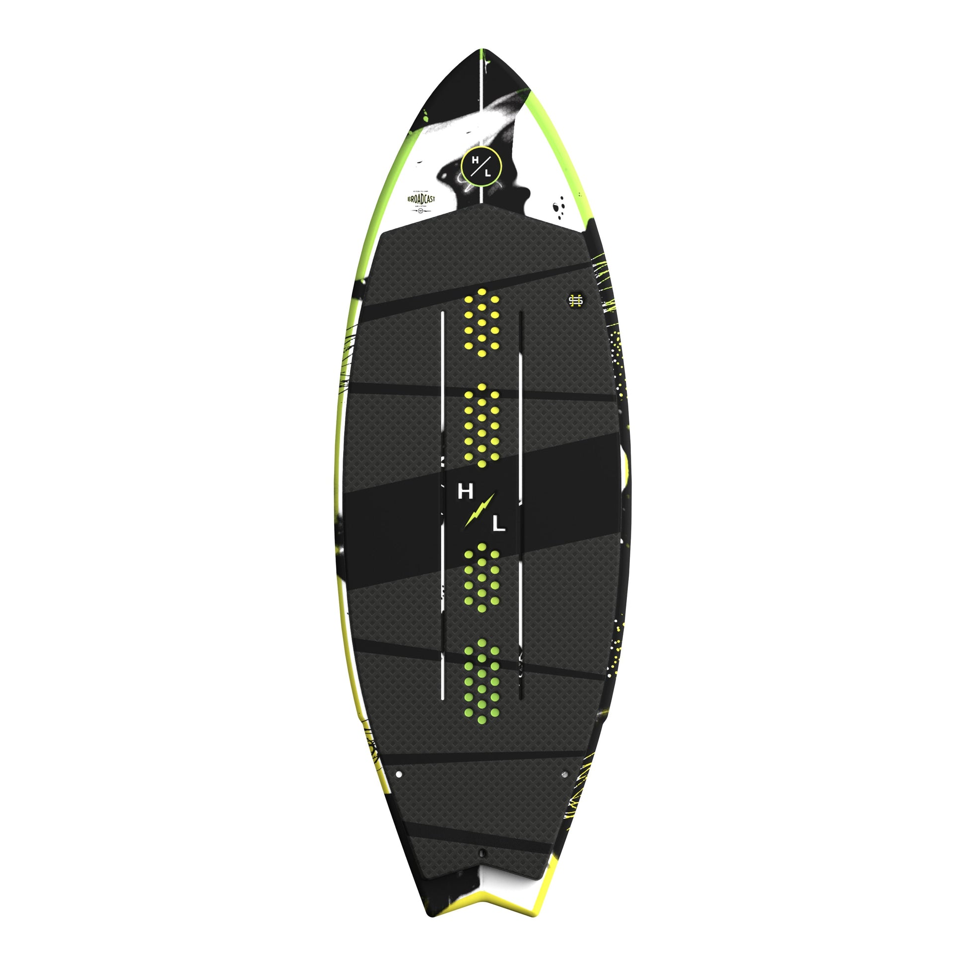 2027 Hyperlite Broadcast Wakesurfer — topsheet graphic