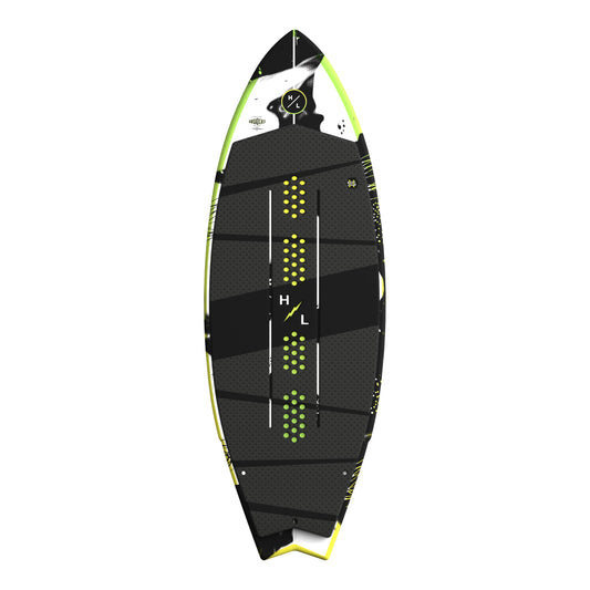 2027 Hyperlite Broadcast Wakesurfer — topsheet graphic