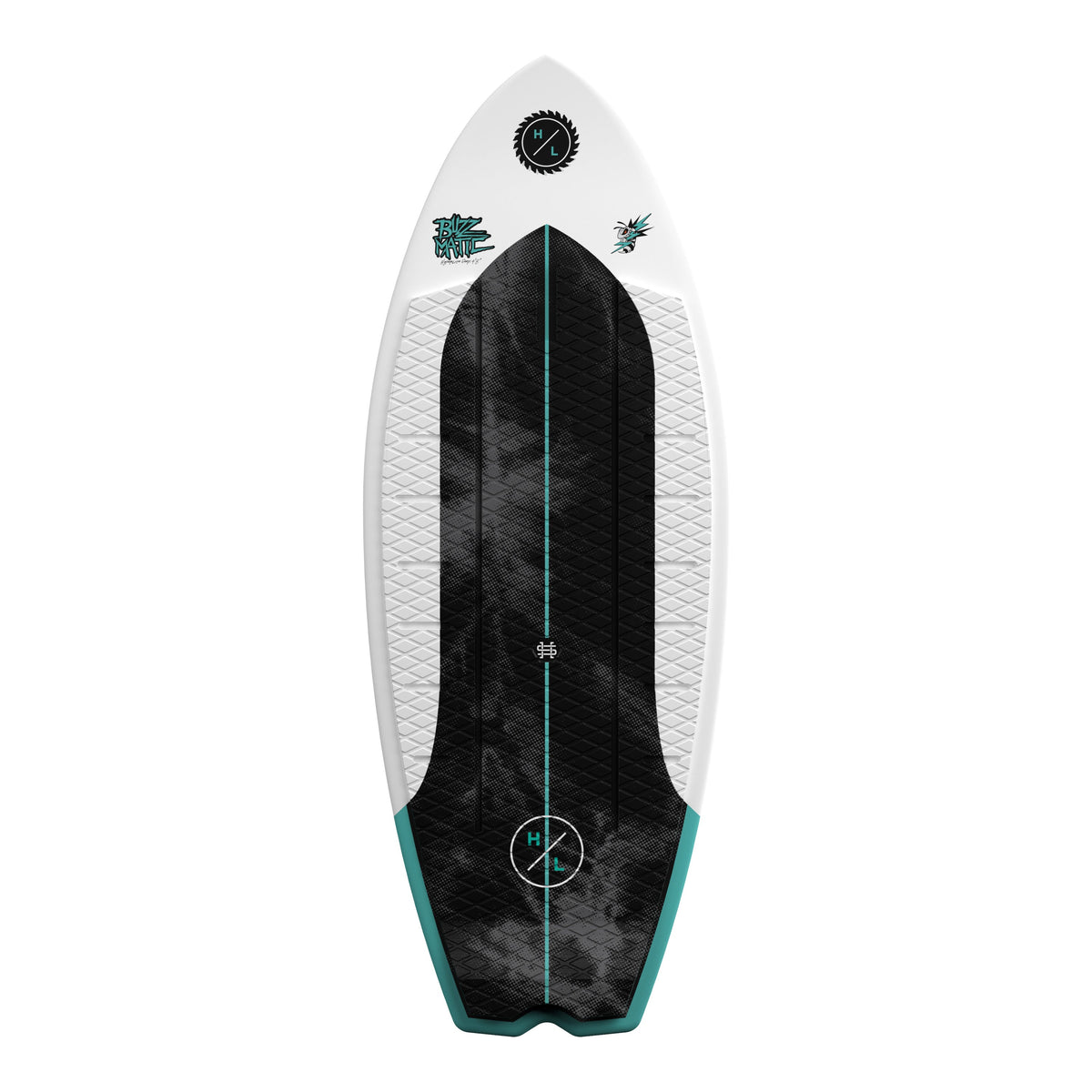 2027 Hyperlite Buzzmatic Wakesurfer — topsheet graphic