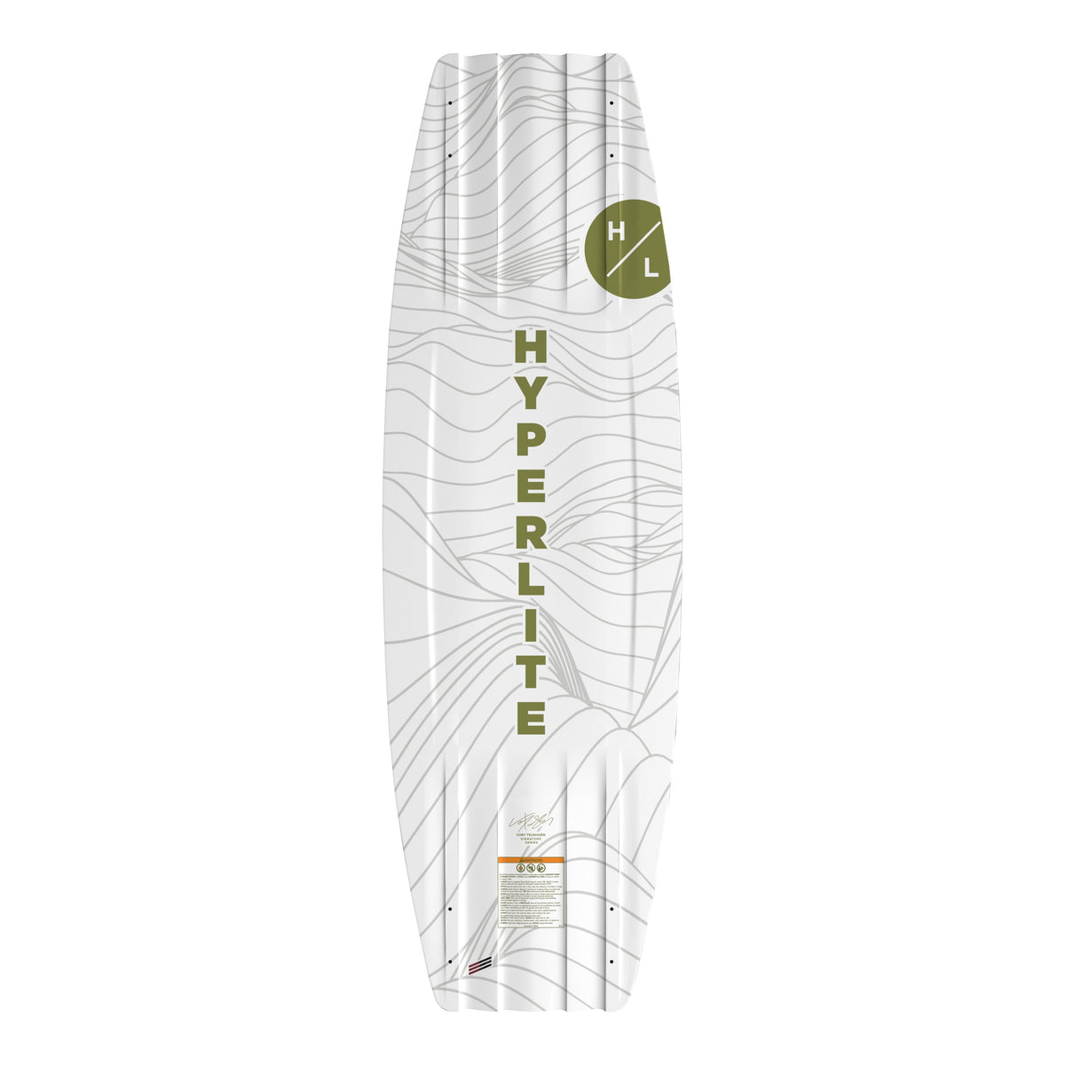 2027 Hyperlite Capitol Loaded Wakeboard — base and channels