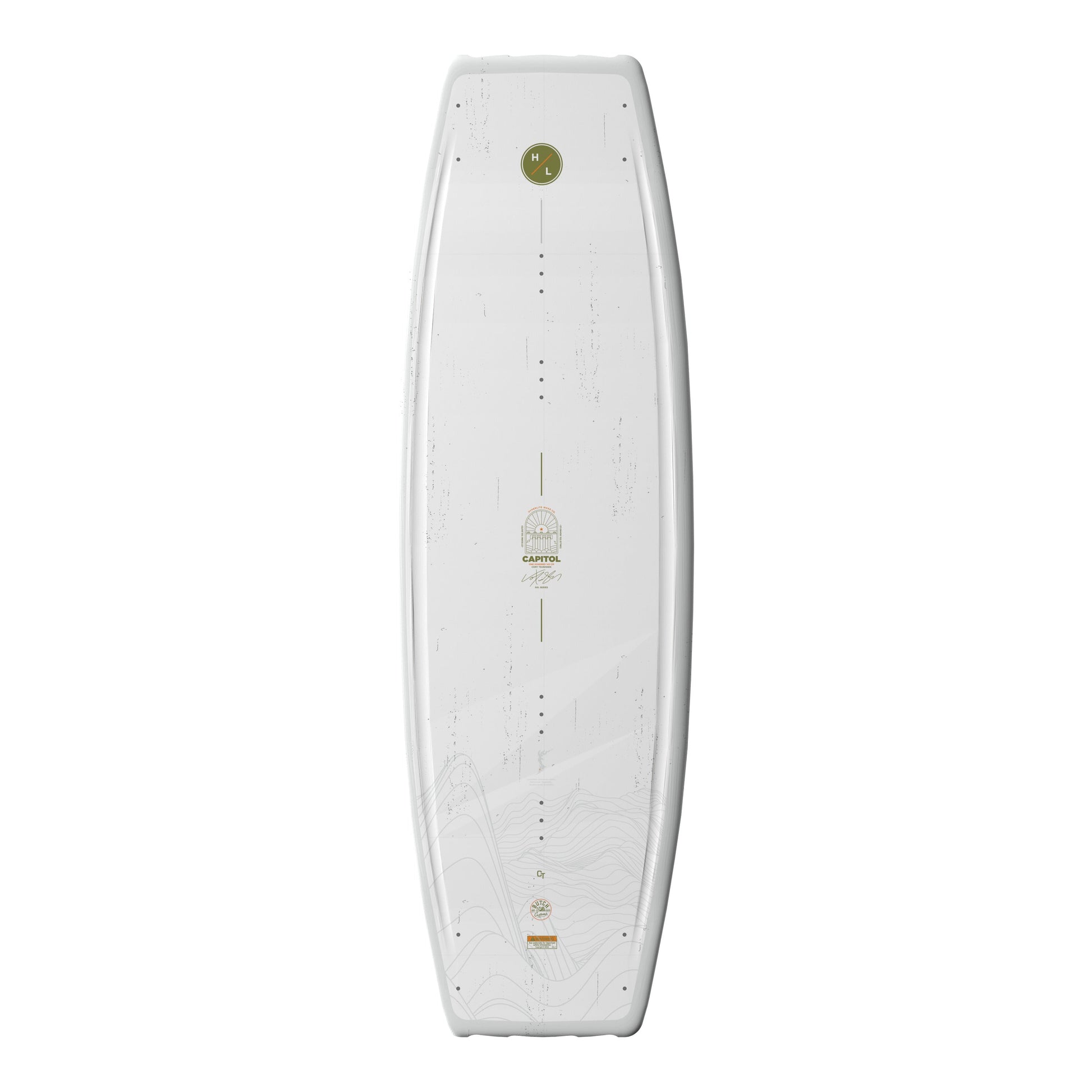 2027 Hyperlite Capitol Wakeboard — topsheet graphic