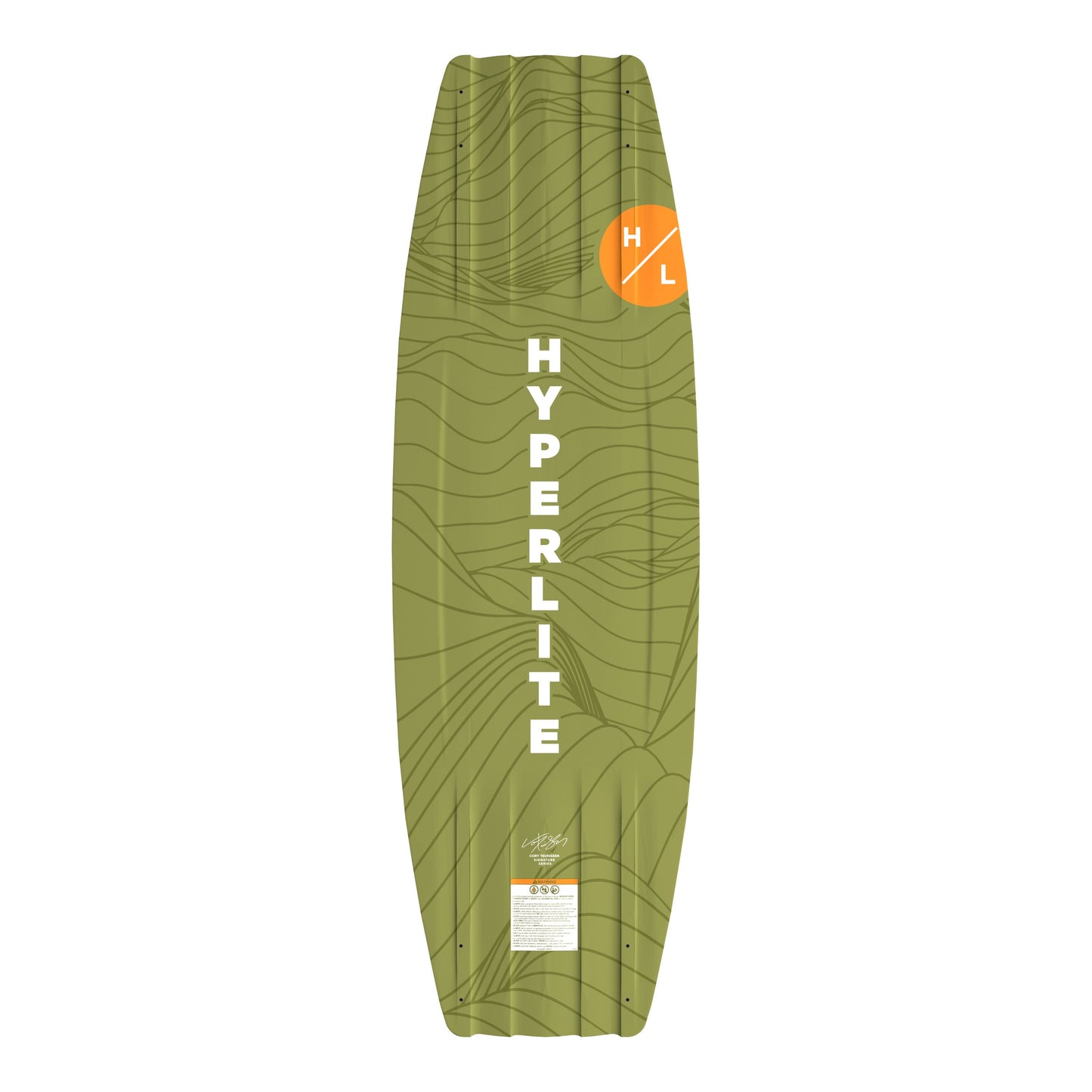 2027 Hyperlite Capitol Wakeboard — base and channels