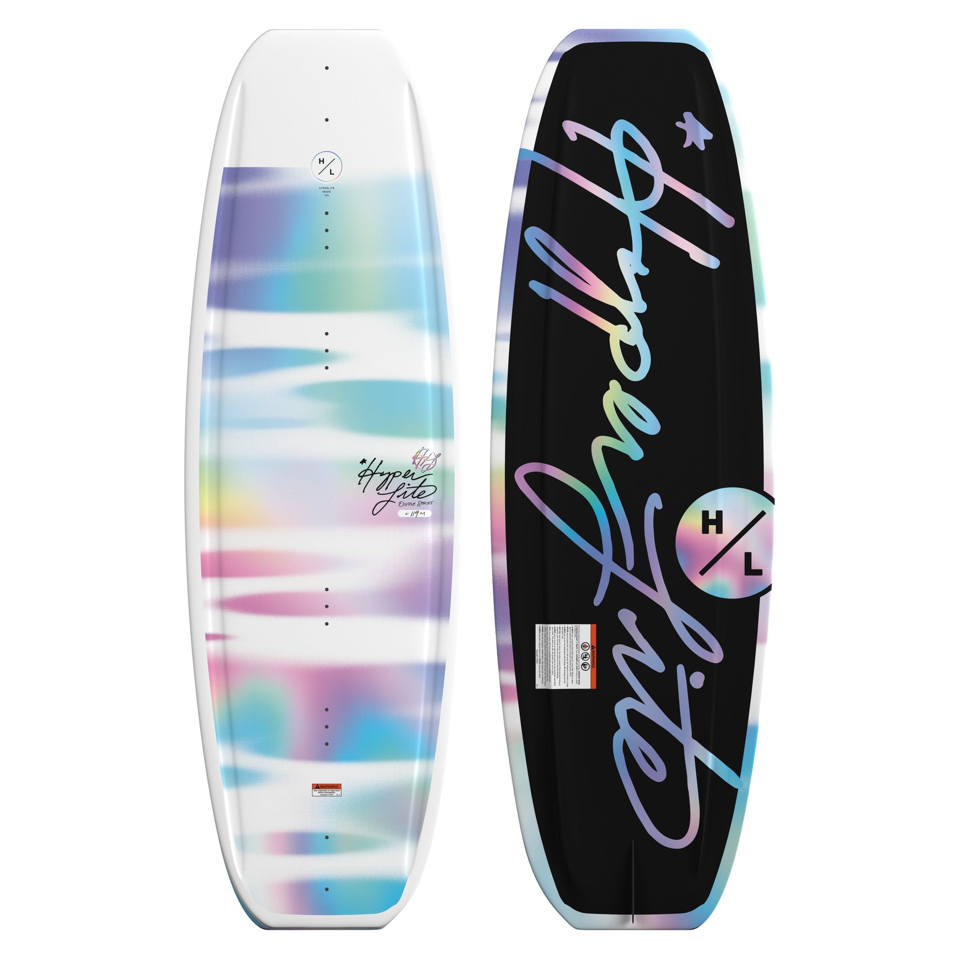 2027 Hyperlite Divine Jr. Wakeboard — topsheet and base