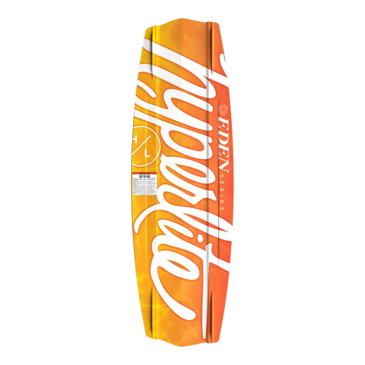 2027 Hyperlite Eden Jr. Wakeboard — base and channels