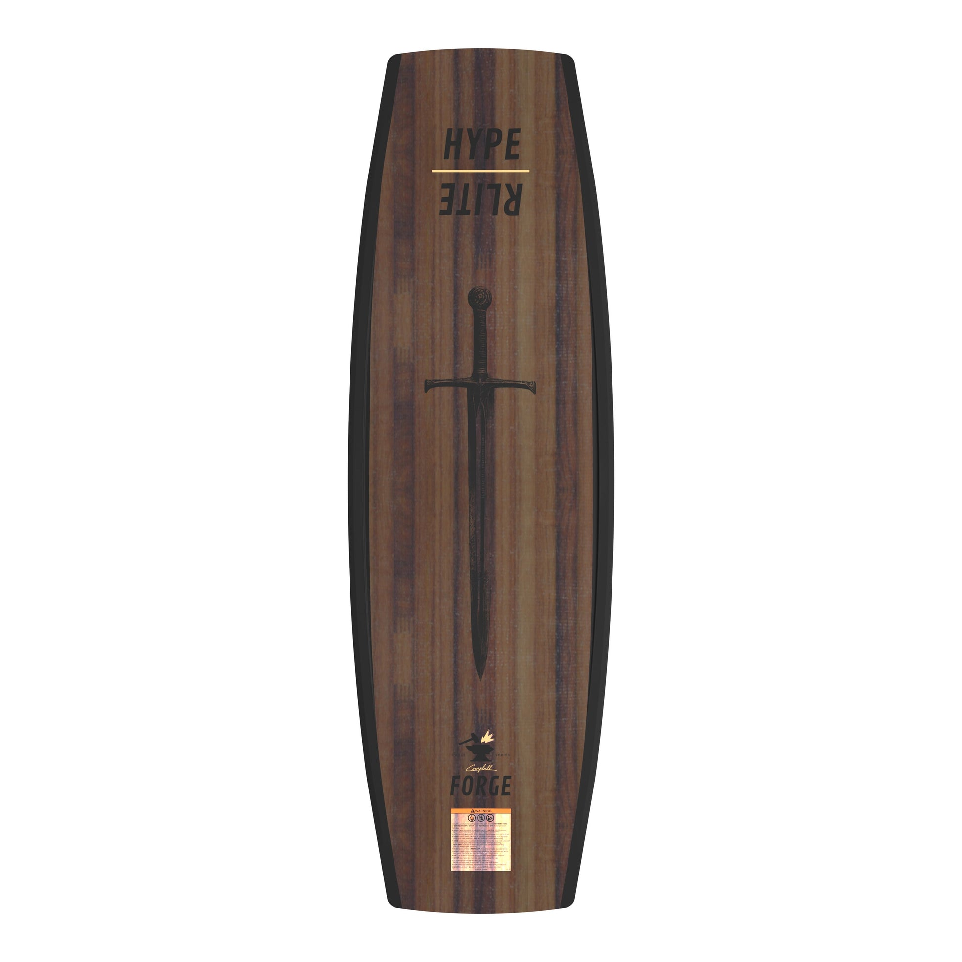 2027 Hyperlite Forge Wakeboard — base and channels