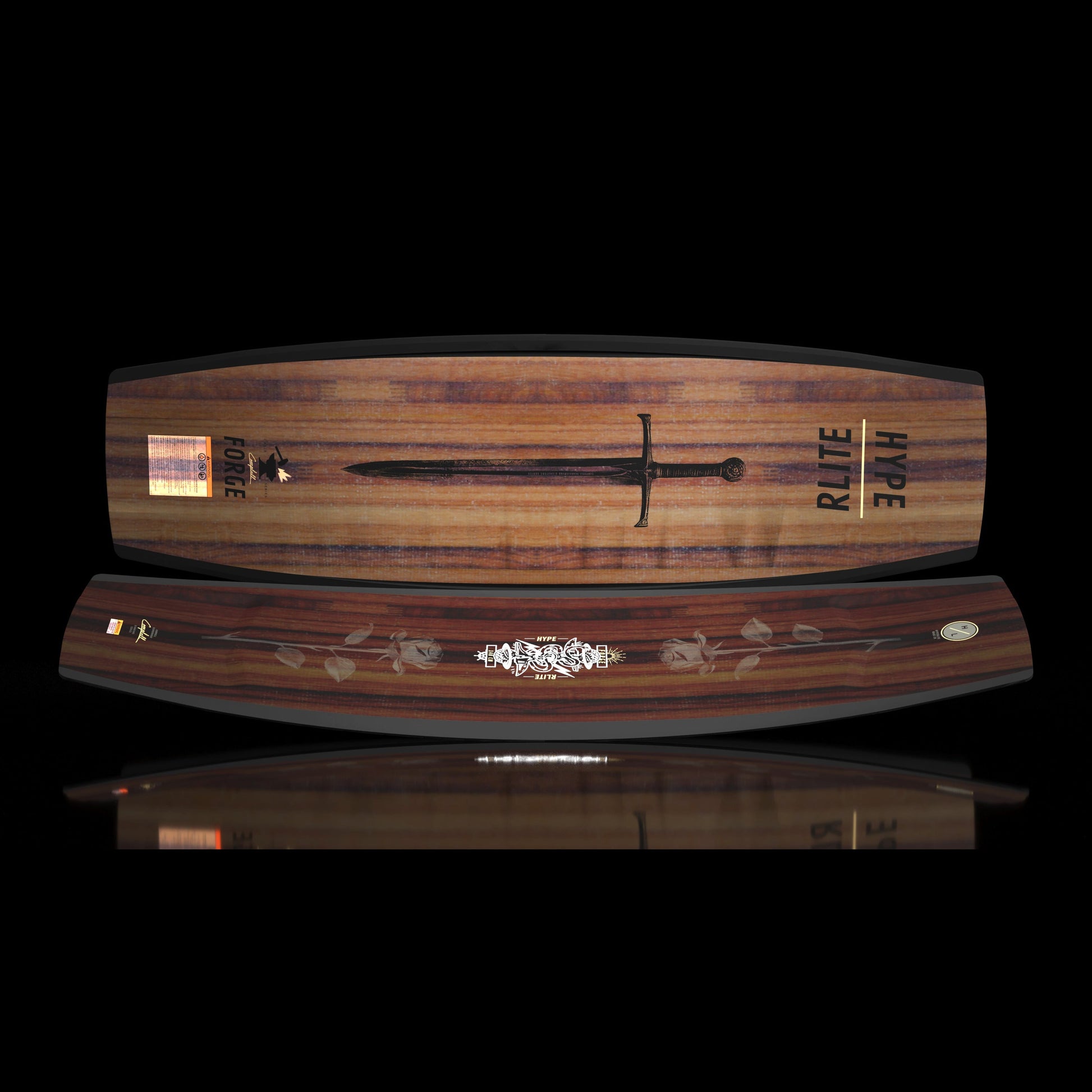 2027 Hyperlite Forge Wakeboard — profile detail