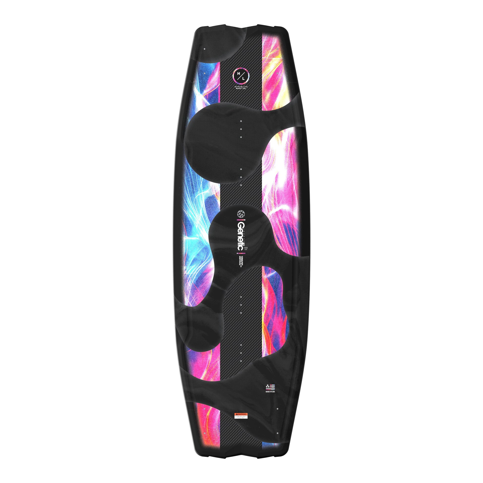2027 Hyperlite Genetic Loaded Wakeboard — topsheet graphic