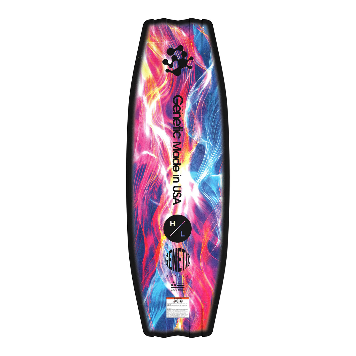 2027 Hyperlite Genetic Loaded Wakeboard — dual concave base