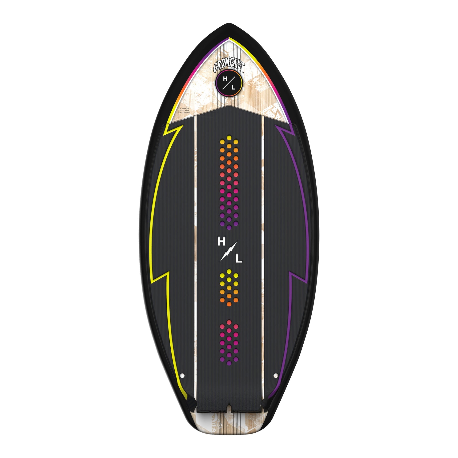2027 Hyperlite Gromcast Wakesurfer — topsheet graphic