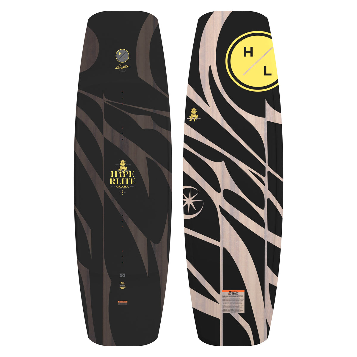 2027 Hyperlite Guara Wakeboard — topsheet and base