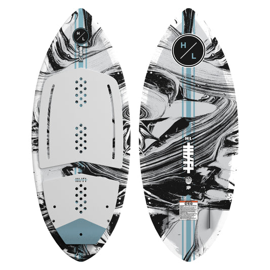 2027 Hyperlite Hi-Fi Wakesurfer — topsheet and base