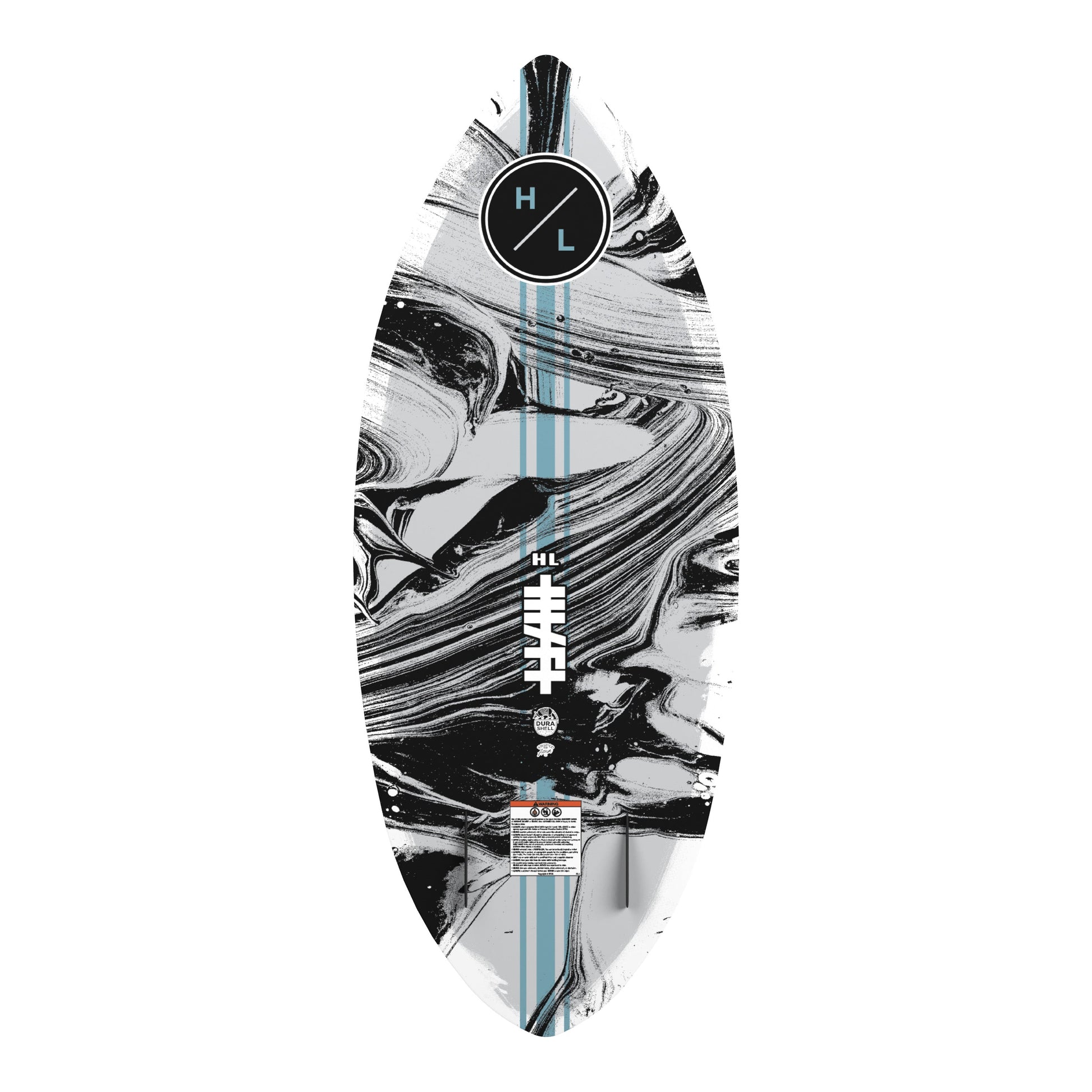 2027 Hyperlite Hi-Fi Wakesurfer — base and fin setup