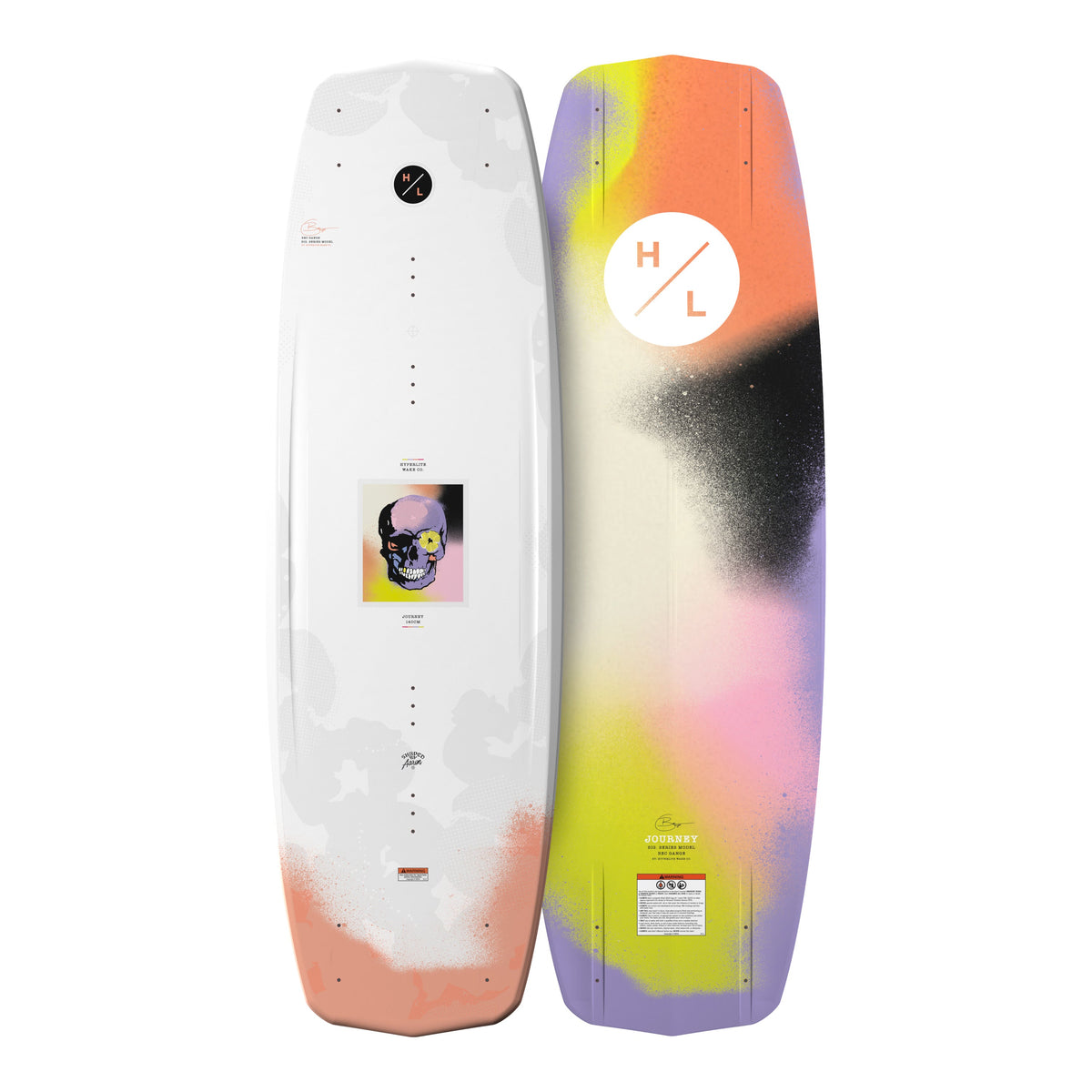 2027 Hyperlite Journey Wakeboard — topsheet and base