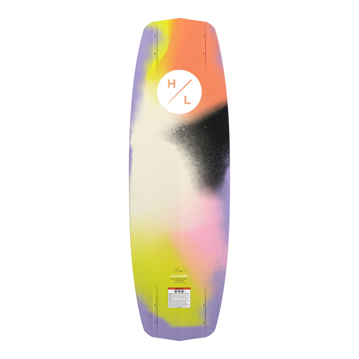 2027 Hyperlite Journey Wakeboard — base and channels