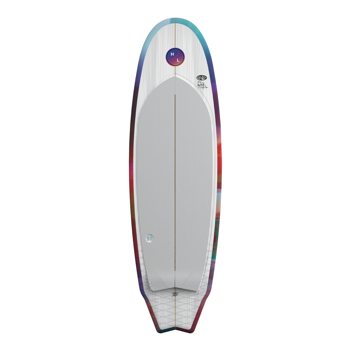 2027 Hyperlite Landlock Wakesurfer — topsheet graphic