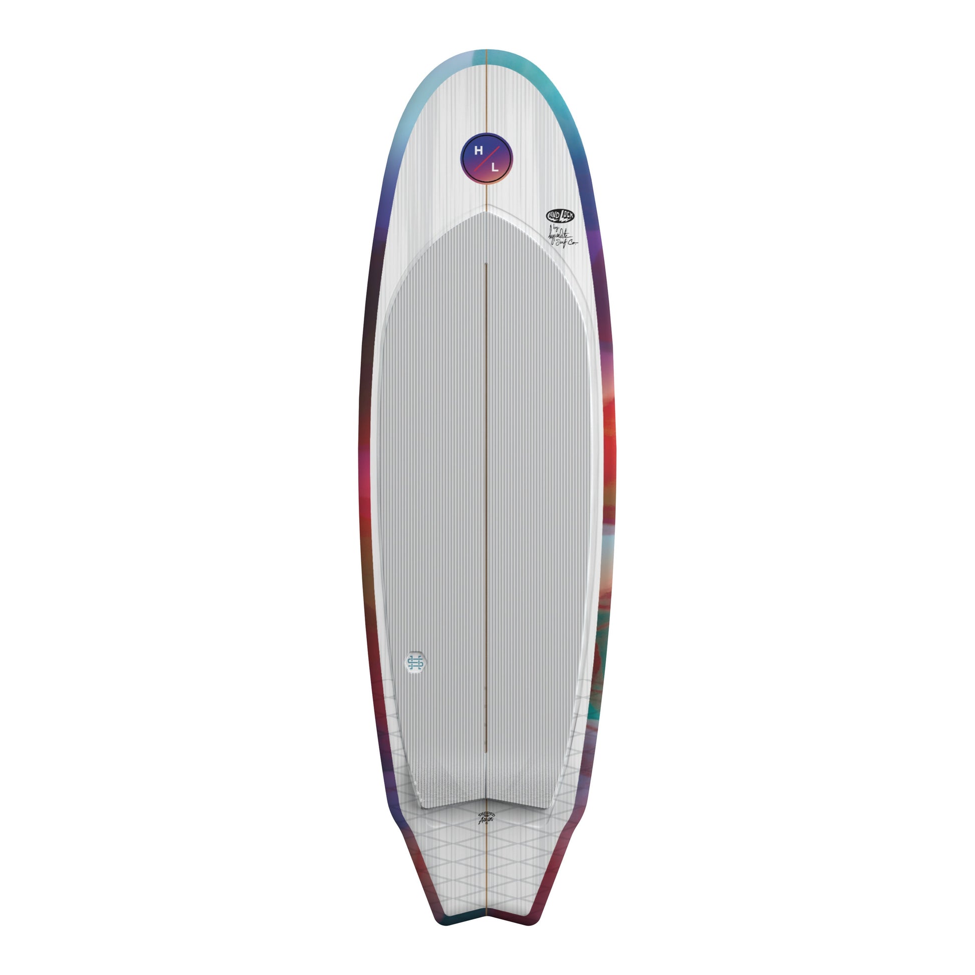 2027 Hyperlite Landlock Wakesurfer — topsheet graphic