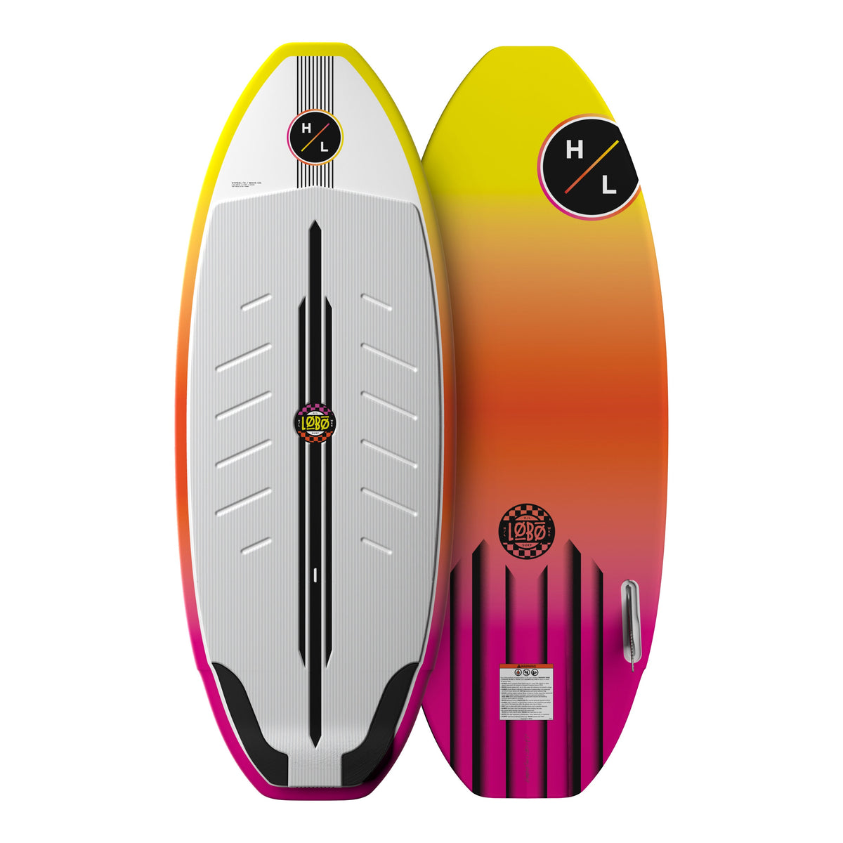 2027 Hyperlite Lobo Wakesurfer — topsheet and base